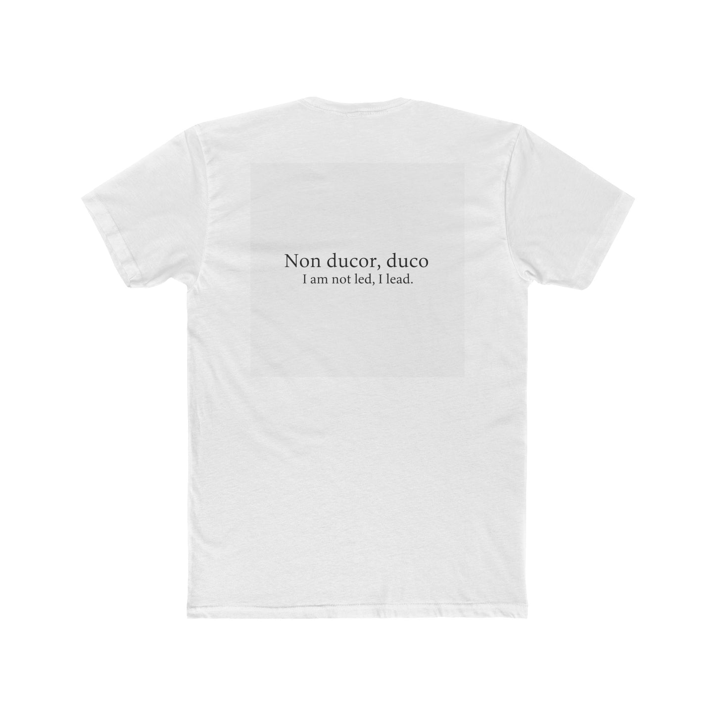 Inspirational Quote Cotton Crew Tee, Motivational T-Shirt, Unisex Casual Wear, Gift for Graduates, Everyday Comfort